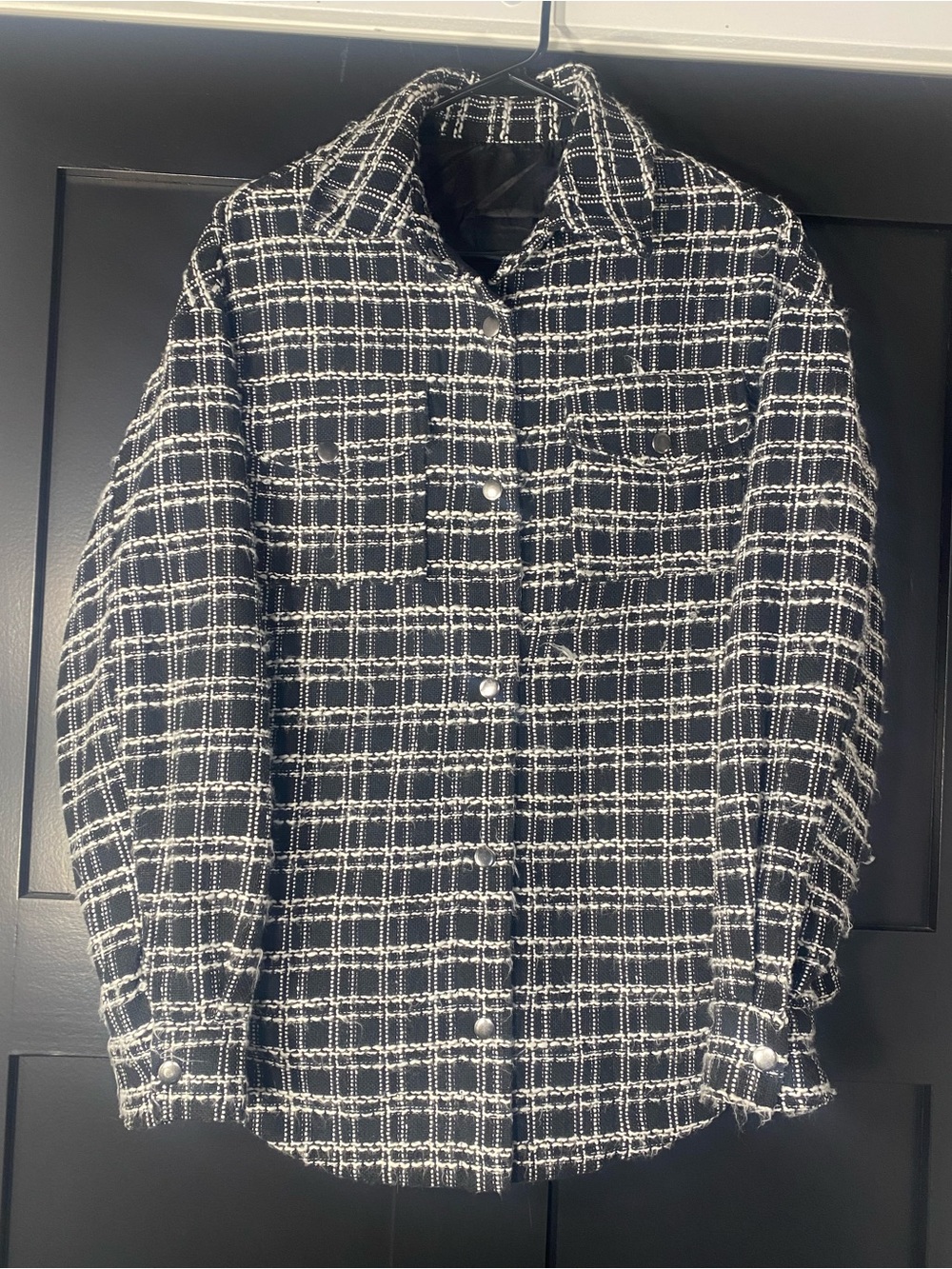 4/$16 Black and White Jacket